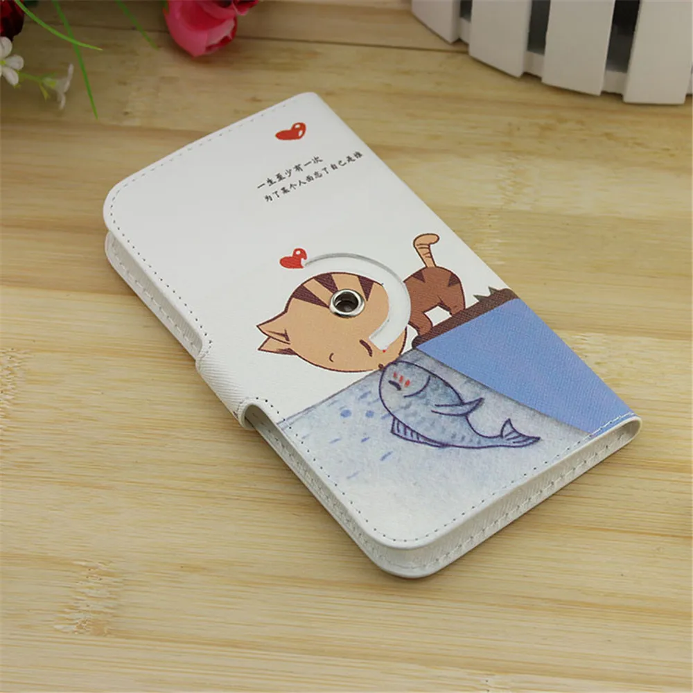 Для Huawei Impulse 4G Дело Мода Печатные Флип Кожаный Case5 Кобура Печати Задняя Крышка С