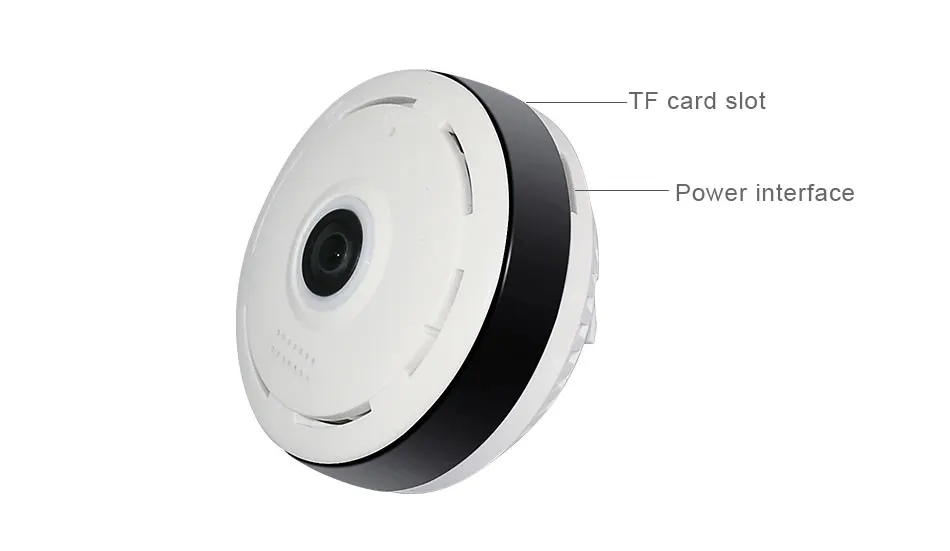 Hiseeu 960P 3MP 3D VR wifi рыбий глаз ip-камера 360 градусов полный вид мини CCTV камера 1.3MP сеть домашняя камера безопасности панорамная