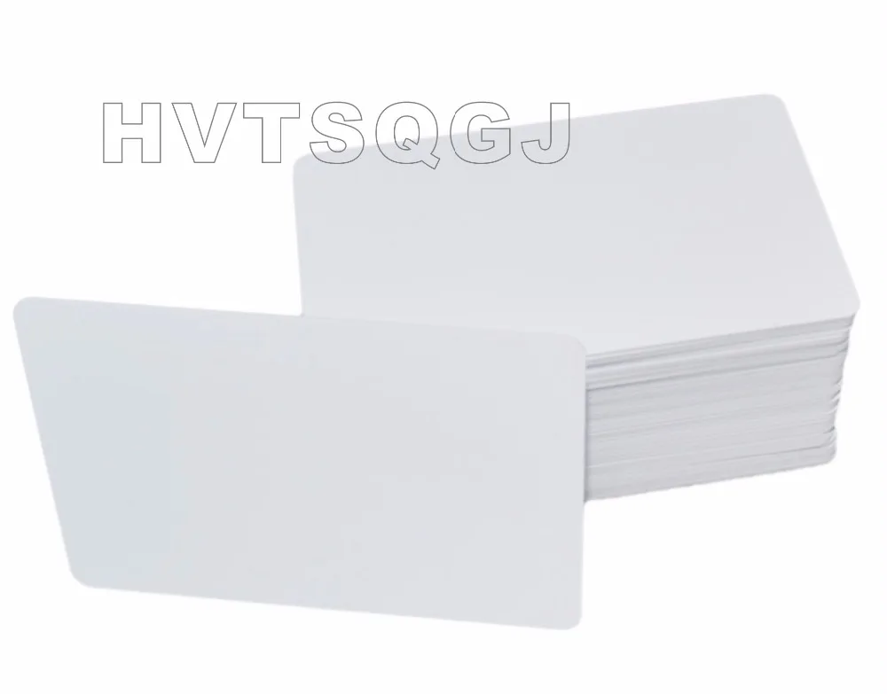 RFID UHF белая карта считывание 15m EPC Gen2/ISO 18000-6C ПВХ бирка для лобового стекла/VIP карты |