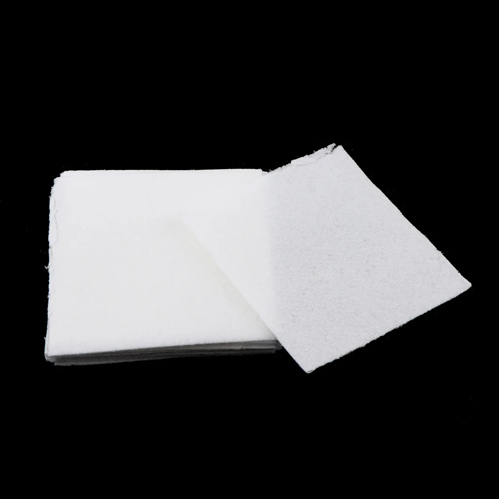 10 Sheets Microwave Kiln Glass Fusing Paper Ceramic Fiber White for Glass Art Jewelry Making