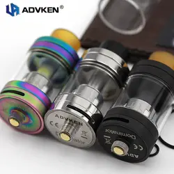 Advken Multi-Цвет Vape танк распылитель Dominator бак с 4 мл Ёмкость 0.16ohm катушки голову/Mid-раздвижной открытым Дизайн для Ecigarette