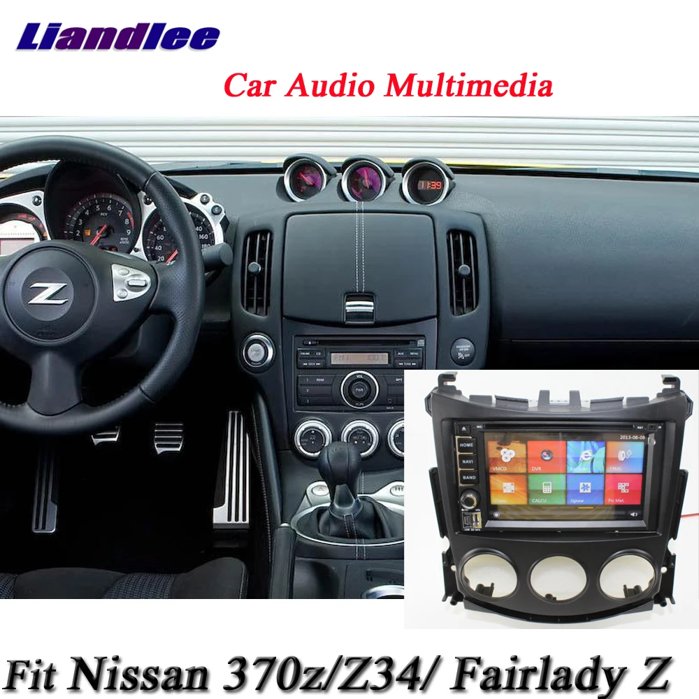 

Liandlee Car System For Nissan 370z / Fairlady Z / Z34 Radio Video DVD Player GPS Nav MAP Navigation 1080P HD Screen Multimedia