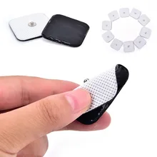 10 шт. квадратный Тенс нетканые самоклеющиеся Сменные электроды для мышечного стимулятора Тенс машинные прокладки Bady инструменты для лечения