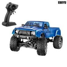 EBOYU FY002A 2 4Ghz 1 16 4WD Off road RC Truck with Front LED Light Brushed