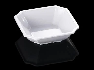 

New Fashion Dish Melamine Tableware Whorl Square Dish Chain Restaurant With Melamine Dish A5 Melamine Tableware