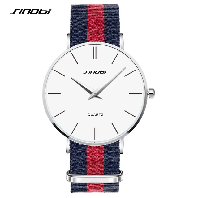 Lover's Brand SINOBI Watches Men Women Fashion Casual Sport Clock Classical Nylo Lover's Brand SINOBI Watches Men Women Fashion Casual Sport Clock Classical Nylo