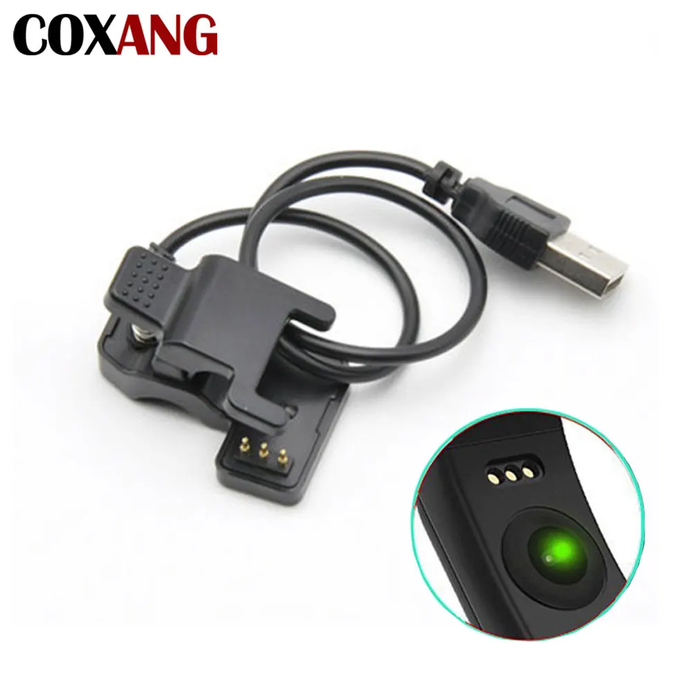 

COXANG USB Charging Cable for F1/F1plus/C1plus/K1/Smart Bracelet Charger Cord Replacement 3 PIN Charge Cable Adapter