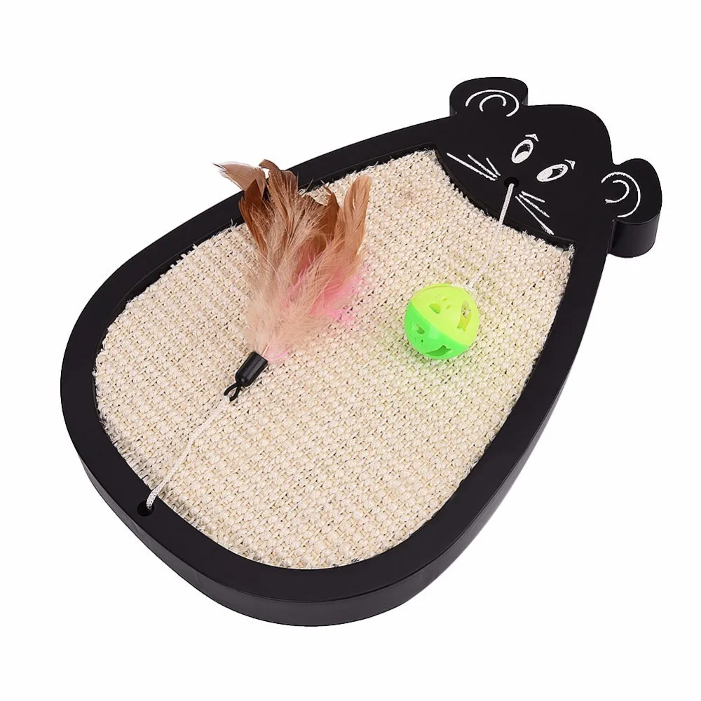 Newest Cat Grinding Claws Toys Cat Sisal Scratch Board Pet Toys With