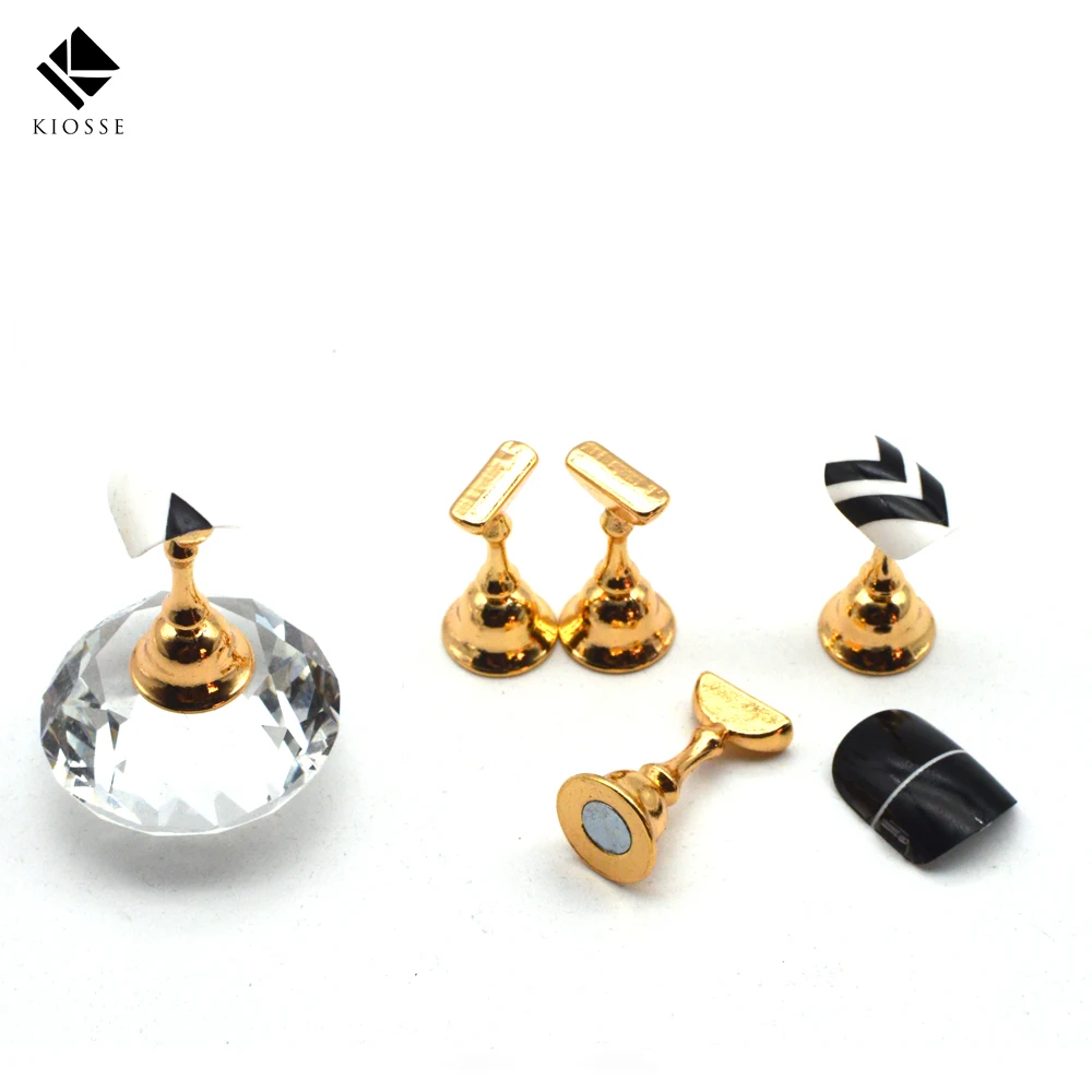 False Nail Tips Display Stand Holder Nail Art Showing Shelf