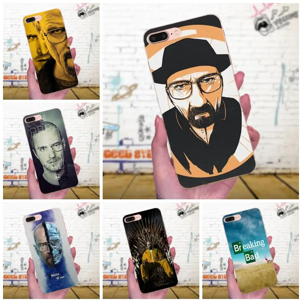 Мягкий термополиуретановый протектор для экрана Breaking Bad Chemistry Walter элегантный Apple