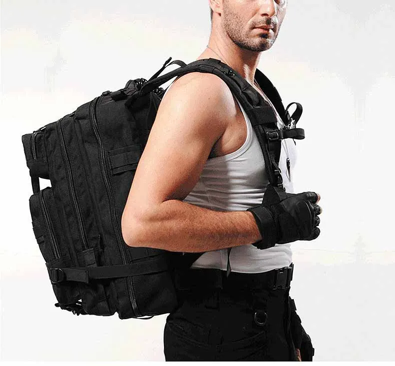 NIBESSER нейлоновый тактический рюкзак, военный рюкзак, водонепроницаемый армейский рюкзак, походный рюкзак для рыбалки, вместительные сумки