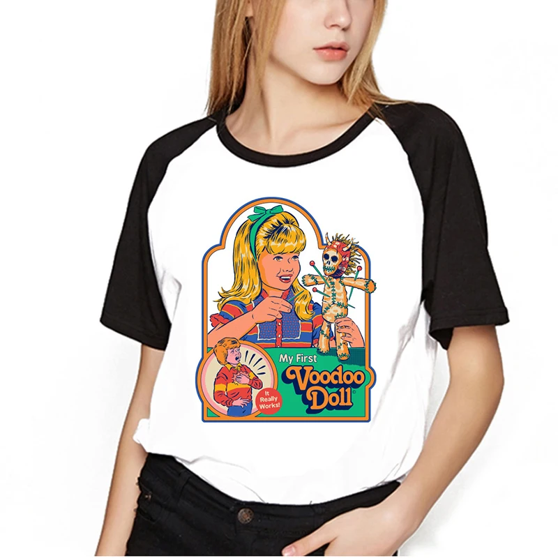 Забавная рубашка сатана винтажная женская футболка Let's Summon Demons Graphic Tees Harajuku Tumblr Not Today Satan футболка для девочек