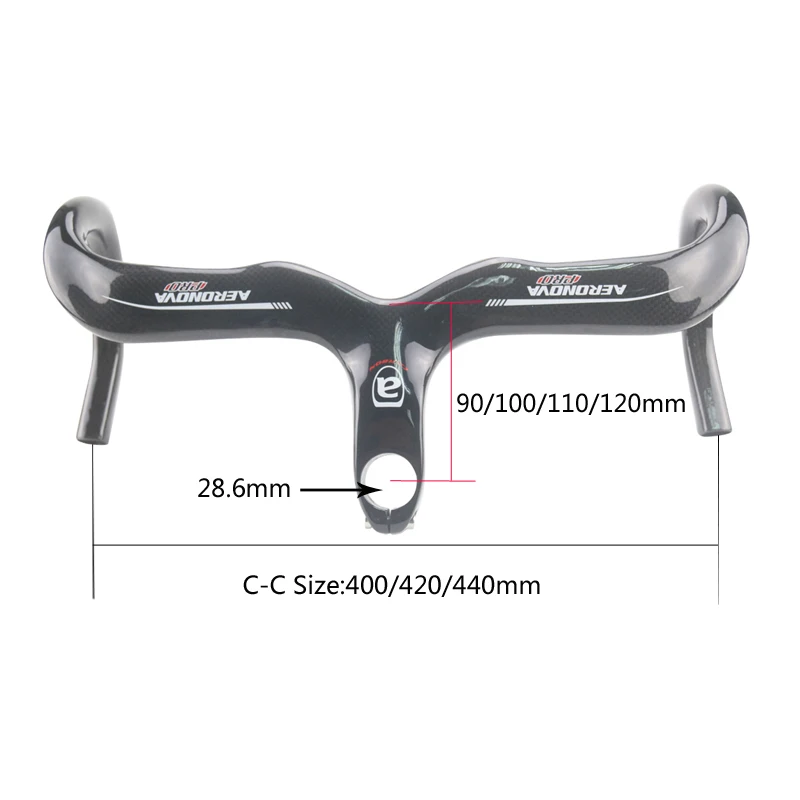 100mm Carbon Stem UD Glossy 31.8 for Road Bike MTB Bicycle part