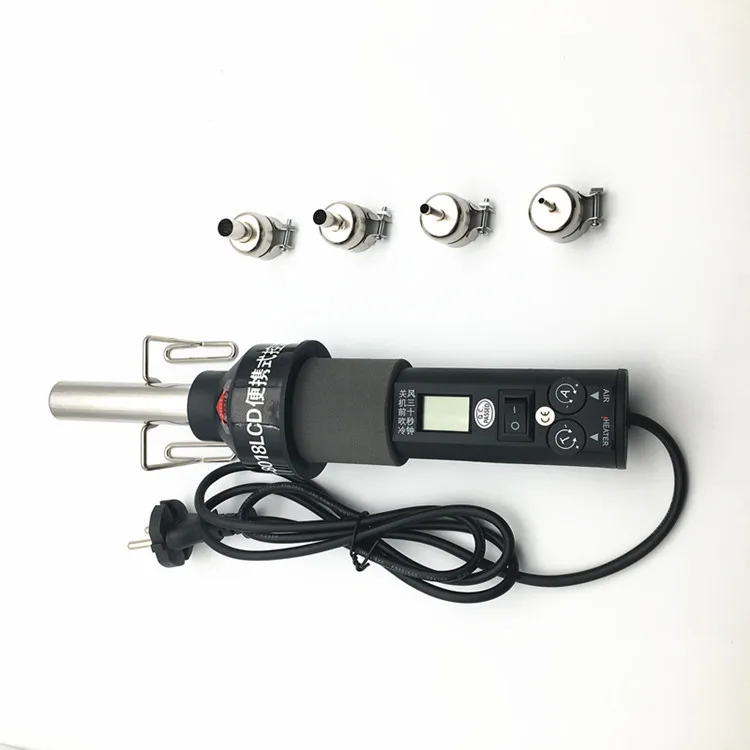 

Portable temperature control hot air gun with digital display 850 Industrial Drying Gun Hot Air Fan Digital display hot air gun