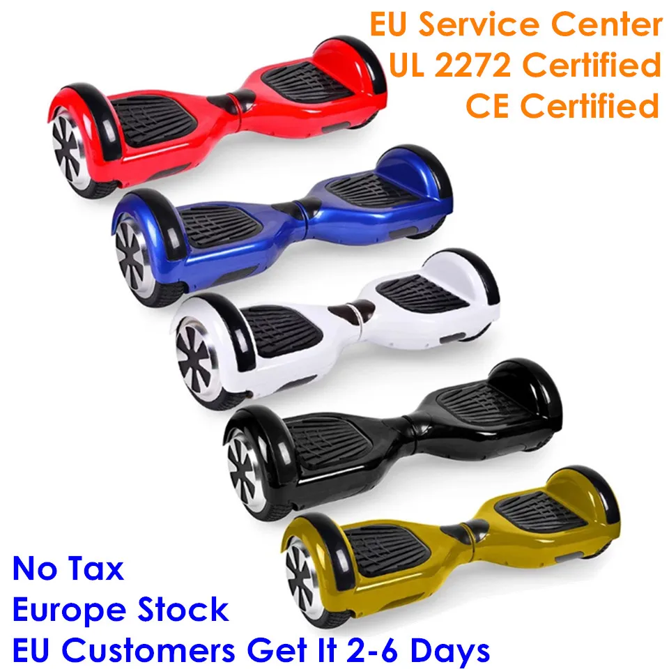 

EU Warehouse Hoverboard 6.5 Inch Trottinette Electrique Adulte Overboard Hover Board Electric Scooter Electric Skateboard Vespa