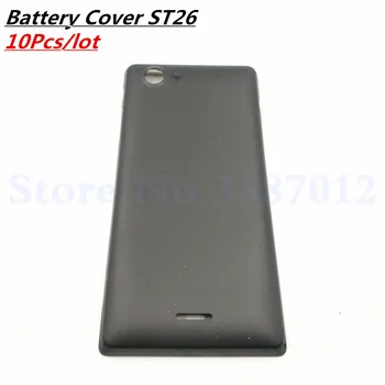 

10Pcs/lot New Battery Back Cover For Sony Ericsson Xperia j ST26i ST26 Housing Battery Cover Door Rear Cove With Logo