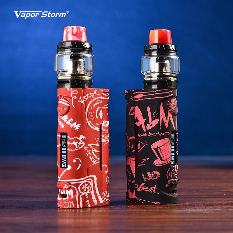 Vapor Storm Пума детский ястреб 5 80 Вт регулируемая мощность мод вейп набор 0 91 дюймов
