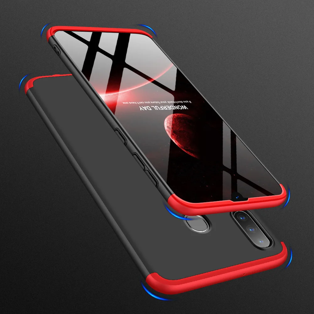 

360 Full Protection Case For Samsung M20 M10 Case Matte Hard PC Cover For Samsung Galaxy S10 Plus S10e Lite A30 A50 Funda Bumper
