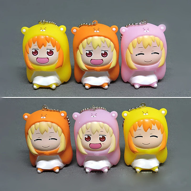 Гимуто! Umaru-chan сухая вещь маленькая погребенная кукла виниловый брелок для ключей