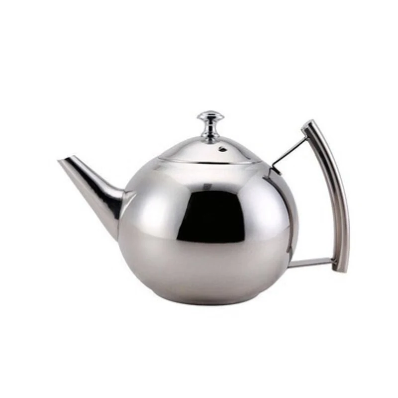 Thicker Stainless Steel Silver and Gold Water Kettle Tea Pot With Filter Hotel Restaurant Home Tea Kettle 1.0L/1.5L/2.0L Thicker Stainless Steel Silver and Gold Water Kettle Tea Pot With Filter Hotel Restaurant Home Tea Kettle 1.0L/1.5L/2.0L