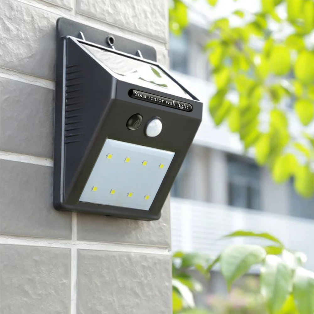 

Solar Lamp wall Portable Led Light Sensor automatically Camp Tent Flashlight Night led Garden road Light waterproof outdoor Bulb