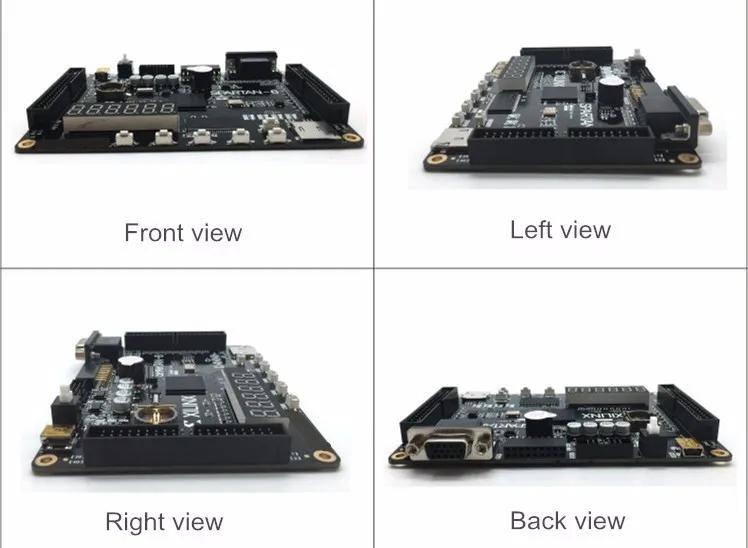 Демонстрационная плата FPGA Xilinx Spartan6 XC6SLX9 (256 м SDRAM) + камера + usb-кабель + 4,3 дюйма ЖК-дисплей + AD/модуль Da + WM8731 аудио модуль = KIT-E-E