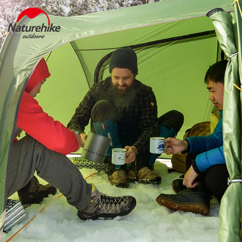Naturehike легкие палатки для кемпинга на 2 3 4 человека вечерние Семейные походов и
