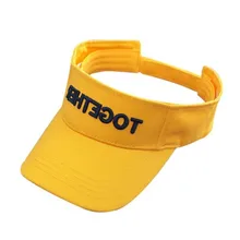 Детские шапки козырек Детская летняя Защита от солнца УФ-излучения Панама для мальчиков и девочек Регулируемая без верхней Кепка с надписью KidsSolid Casquette