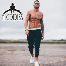 FLODISS Brand Running Pants 2018 Men Sport Legging Training Trousers Jogging Gym font b Football b