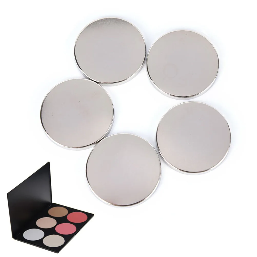 5Pcs 36.5mm Responsive to Makeup paletteEmpty Round Tin Pans
