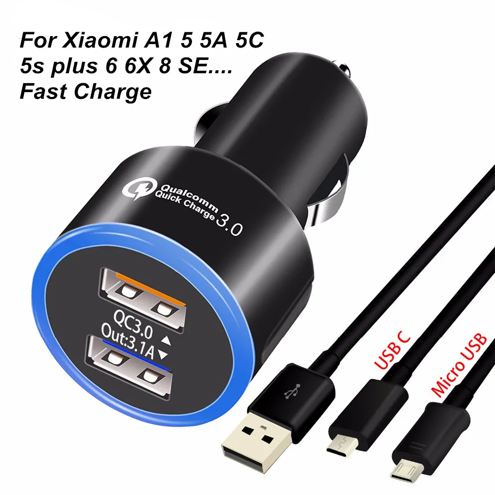 usb c fast charger for car