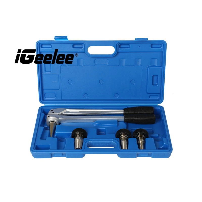 

iGeelee Propex Rehau Uponor Expander Tool Kit PE-1632A with 1/2",3/4",1" Expansion Heads meets F1960 US Standard