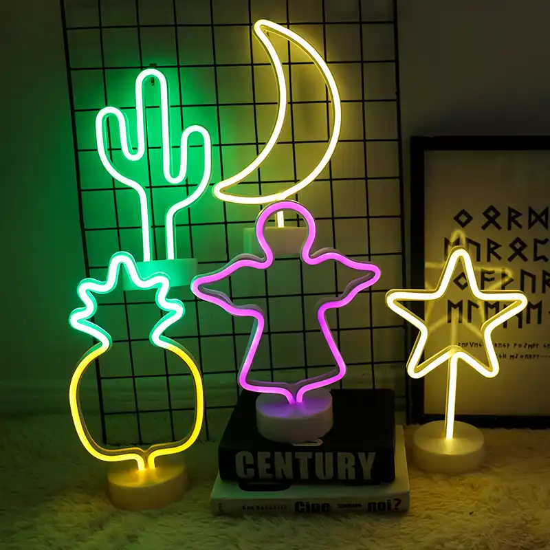 Flamingo Decoration Led Neon Net Red Table Lamp Little Night Light Bedroom Room Layout Romantic Lantern Night Lamp Zsp913541 Aliexpress