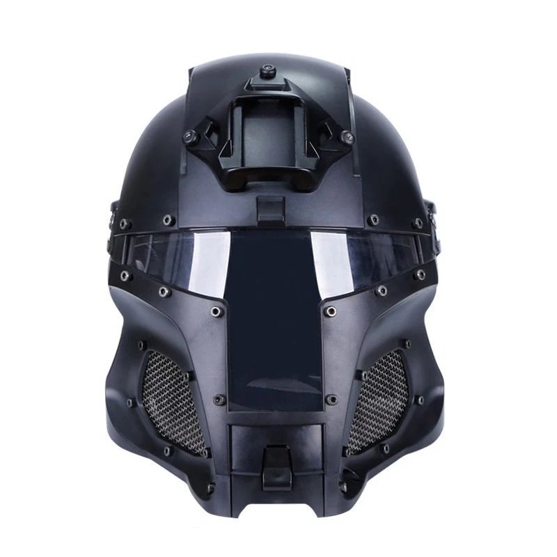 

Medieval Iron Motorcycles Helmet Tactical Outdoor Vintage Helmet Solid Color Edition