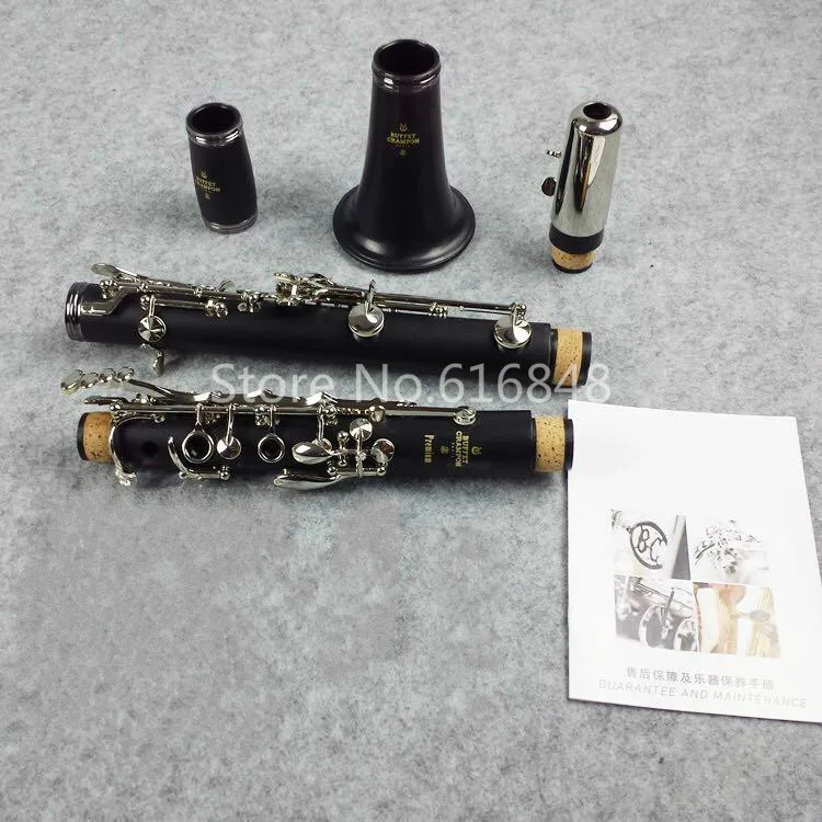 

BUFFET Premium Brand Quality 17 Keys Bb Clarinet Musical Instruments New Bakelite Clarinet With Case Mouthpiece Free Shipping