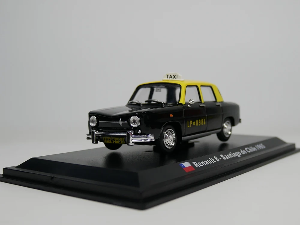 Leo модель 1:43 Renault 8 1965 такси Чили такси литой модели автомобиля
