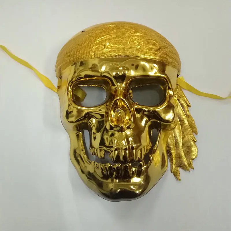 Pirates of the Caribbean Pirate Skull Mask Halloween mask Halloween party funny props toys (5)
