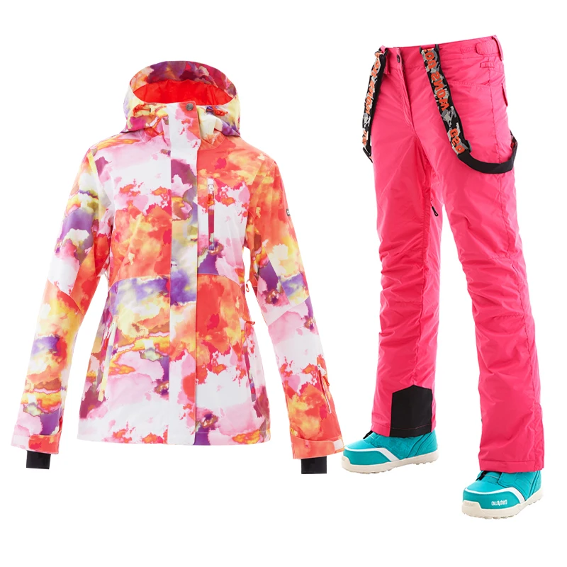 US $125.31 37% OFF|GS Bunte Ski Anzüge Weibliche Snowboard Jacke Frauen Warme Skifahren Schnee Hosen Manteau Femme hiver de chaquetas Wintersport US $125.31 37% OFF|GS Bunte Ski Anzüge Weibliche Snowboard Jacke Frauen Warme Skifahren Schnee Hosen Manteau Femme hiver de chaquetas Wintersport