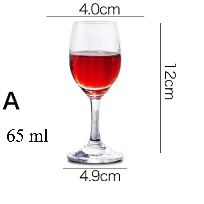 540 мл бокал для вина Спирит ликер красное вино бокал хрустальный бокал для вина es 450 мл 350 мл 250 мл 210 мл 170 мл 65 мл бокал без свинца - Цвет: 65 ml