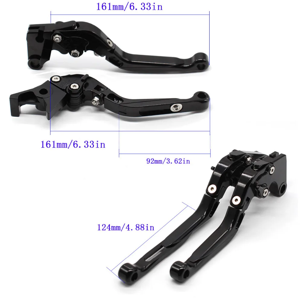 CNC мотоцикл складной выдвижной тормозной рычаг сцепления для Hyosung GT125 GT 125 Comet ручки мотоцикла тормоза и сцепления