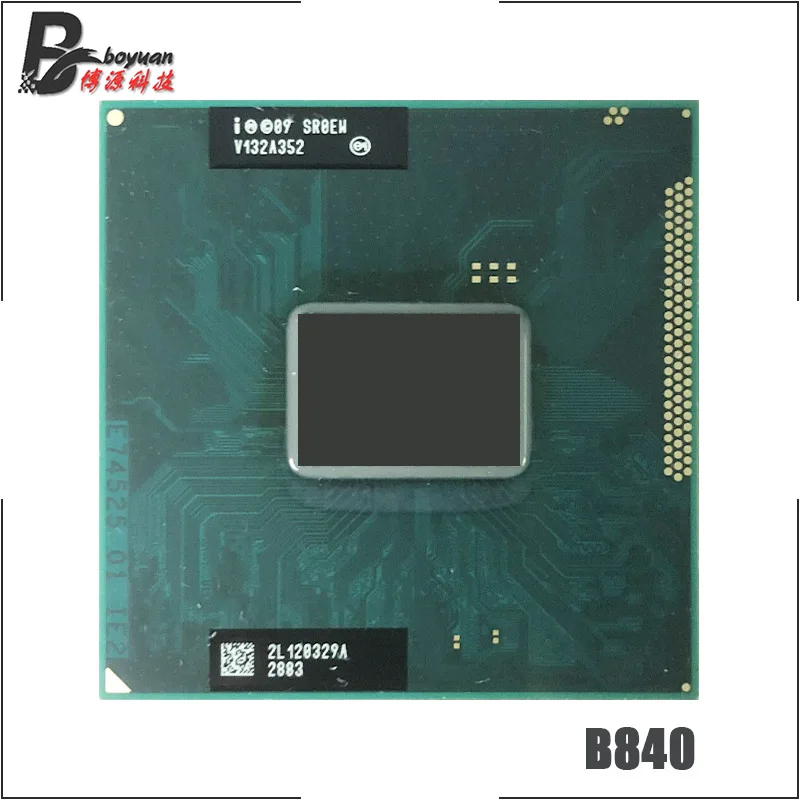 

Intel Celeron B840 SR0EN 1.8 GHz Dual-Core Dual-Thread CPU Processor 2M 35W Socket G2 / rPGA988B