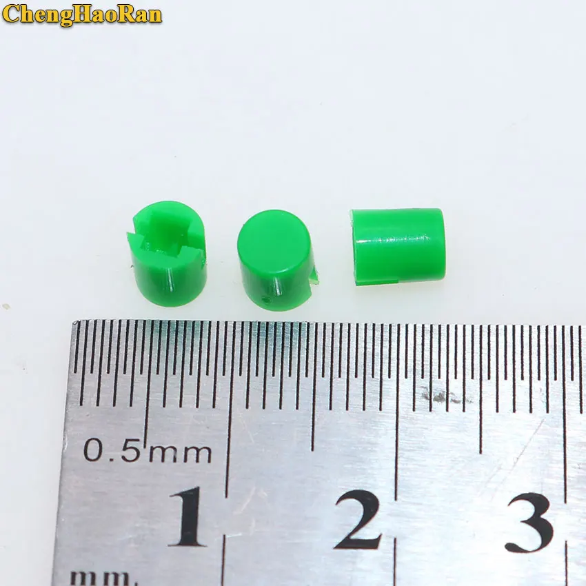 

ChengHaoRan 20PCS Plastic Push Key Cap A30 Tactile Push Switch Cap Size 4.6*5.5mm Multicolor for 5.8*5.8/6*6*H7.3MM Tact Switch