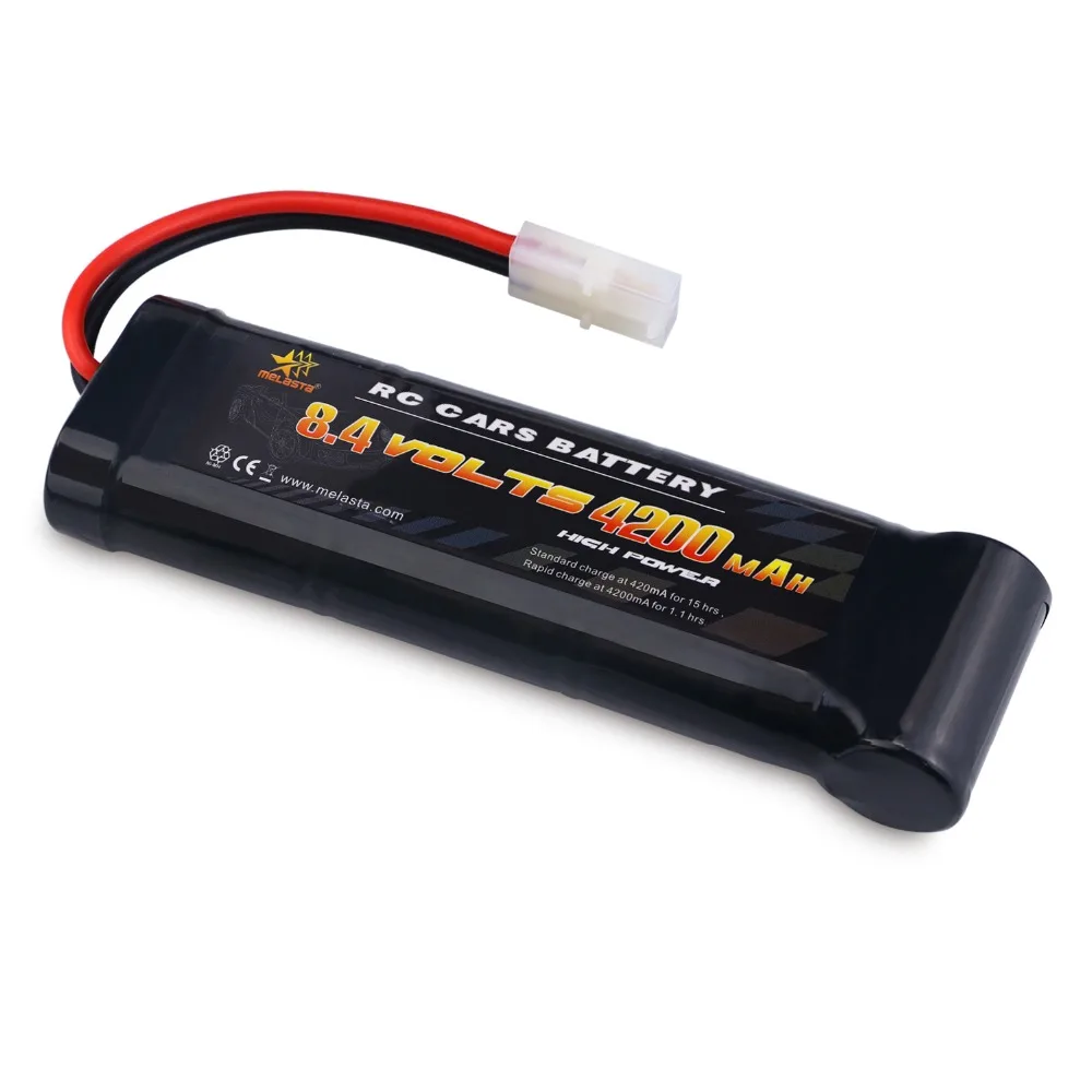 Melasta 8,4 V 4200mAh 7-Cell плоский аккумулятор NiMH с разъемом Traxxas/Tamiya для дистанционного управления гоночными автомобилями RC Toys