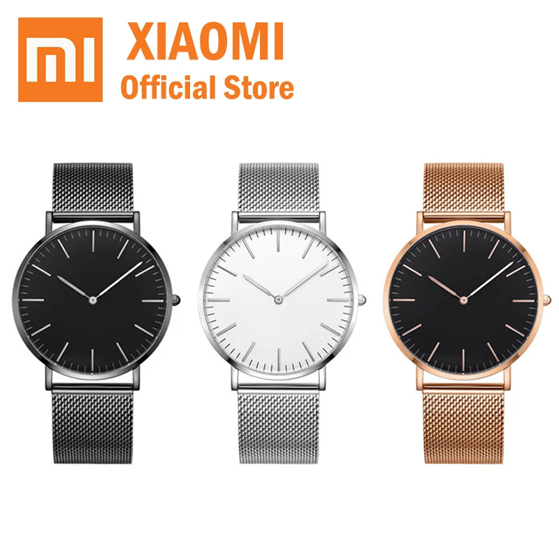 

Xiaomi Mijia TwentySeventeen Quartz Watch Ultra-thin Series Casual Business Wrist Watches Waperproof For Men Women
