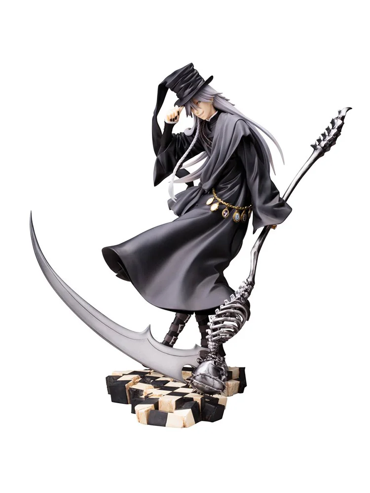 

Anime Black Butler Book of Circus UnderTaker ArtFX J Statue PVC Action Figure Anime Figure Collectible Model Toy 18cm