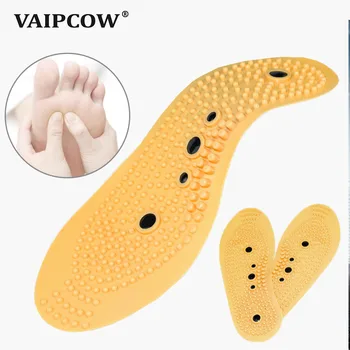 

1Pair 2Sizes High quality Magnetic Therapy Magnet Massage Insoles Men/ Women Shoe Comfort Pads