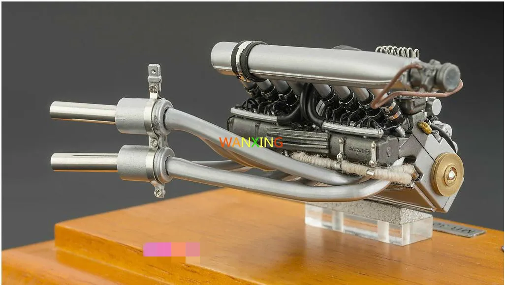 Двигатель Стирлинга статическая модель CMC1: 18 Benz автомобиль 300SLR двигатель сплав Материал коллекция подарок