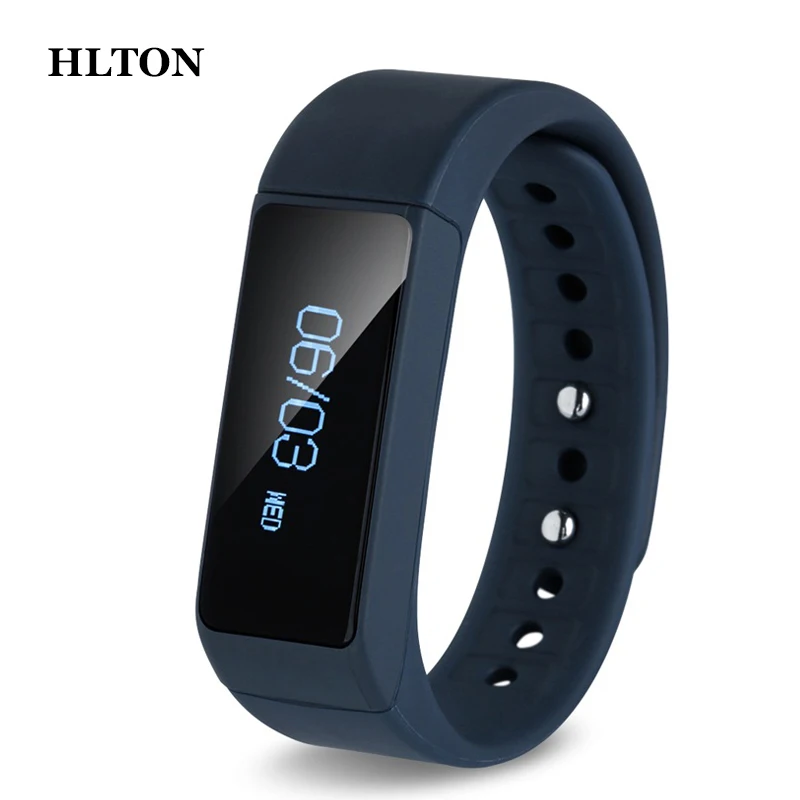 HLTON font b Smart b font Bracelet Touch Screen Fitness Activity Tracker font b Smart b