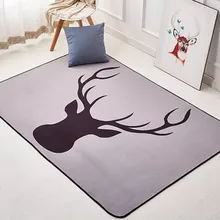 В скандинавском стиле лось, лес небольшой свежий щит ковер гостиная ковер на диван спальня постельное белье татами йога коврик M1610
