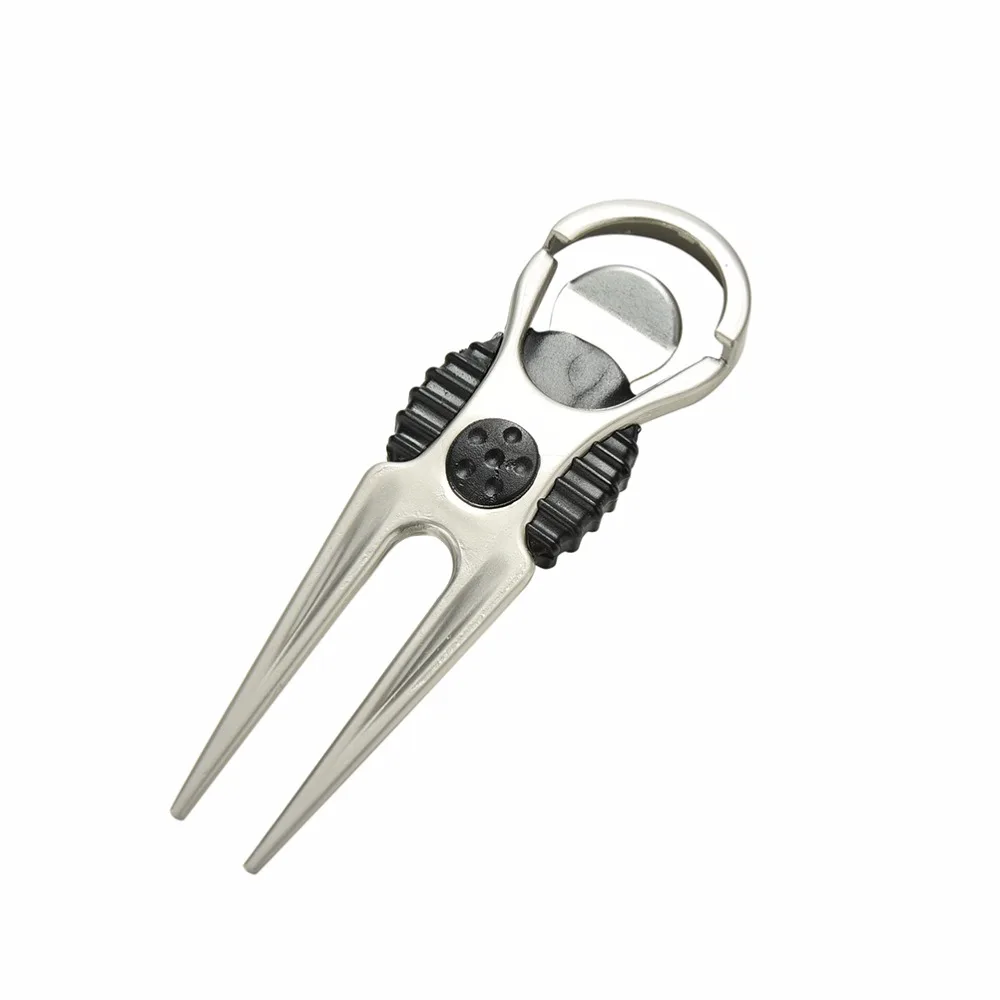Golf Divot Tool with Golf Ball Tool Marker Pitch Groove Cleaner Golf